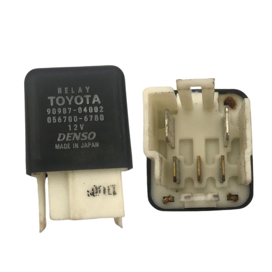 Rele Relay 5 Patas 12v 30amp Toyota Original (Negro)