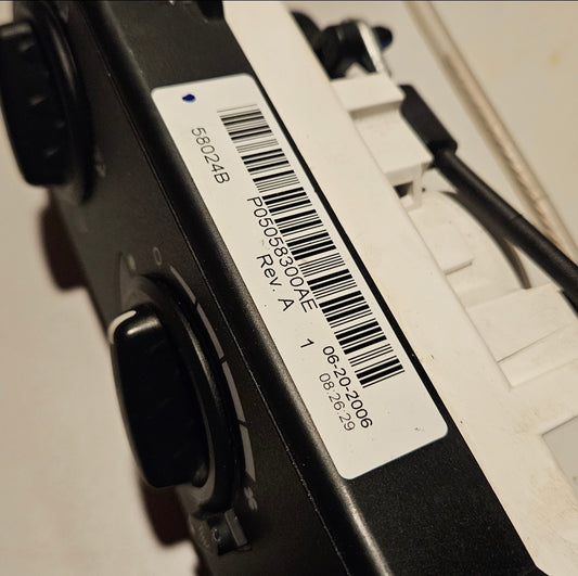 Mando Aire Acondicionado Dodge Caliber 2005 2012 Original