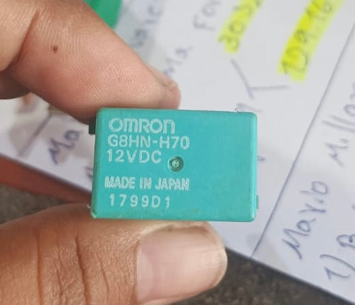 Rele Relay 5 Patas 12v 30amp Omron Original (Azul)