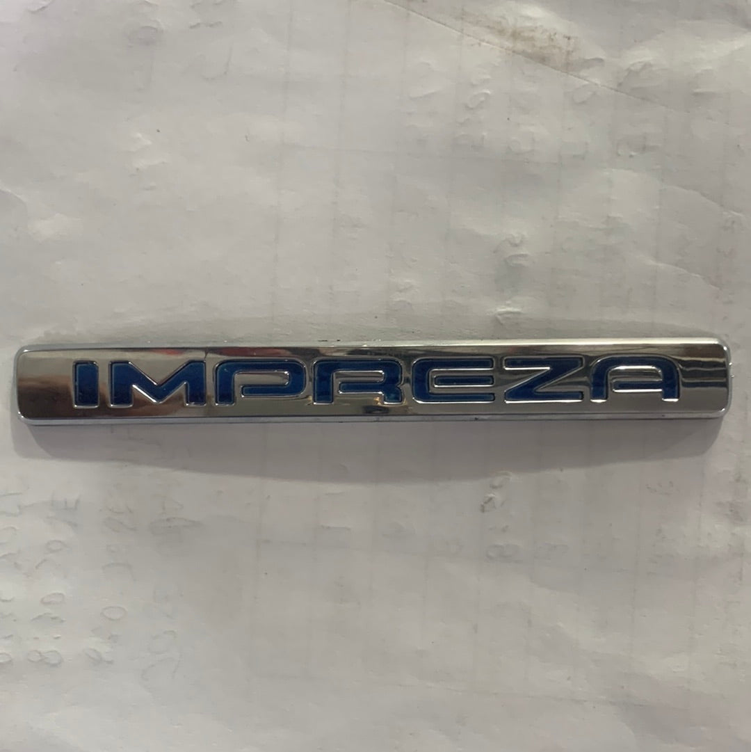 Emblema Letra Impreza Placa