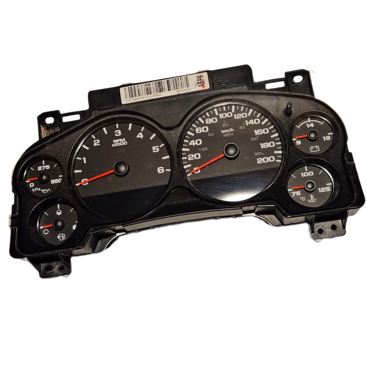 Cluster Tacometro Chevrolet Silverado 2008 2012
