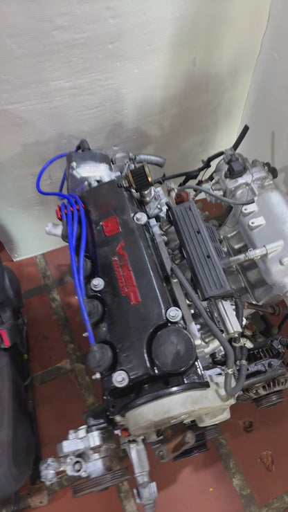 Motor 7/8 Honda Civic Vtec D16 1.6L