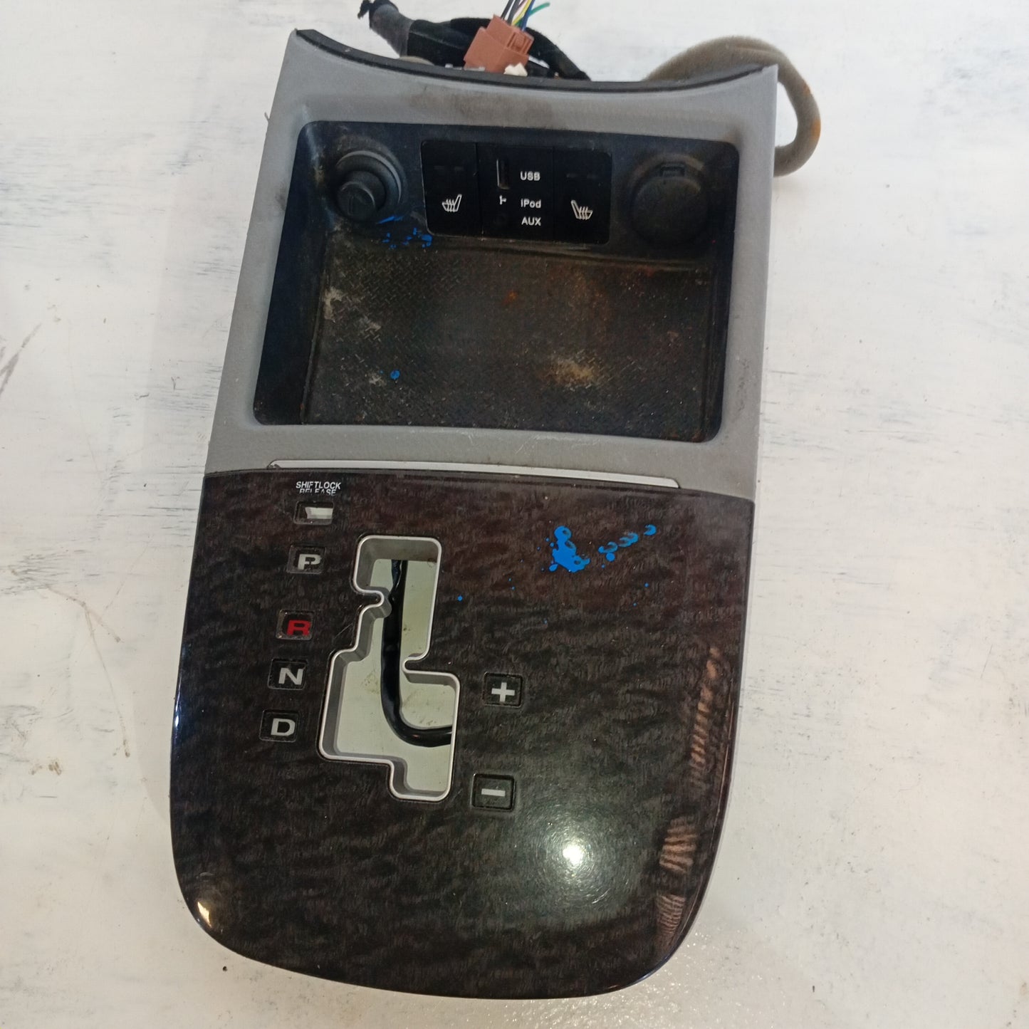 Embellecedor Palanca Automatico Hyundai Santa Fe 2007 2009