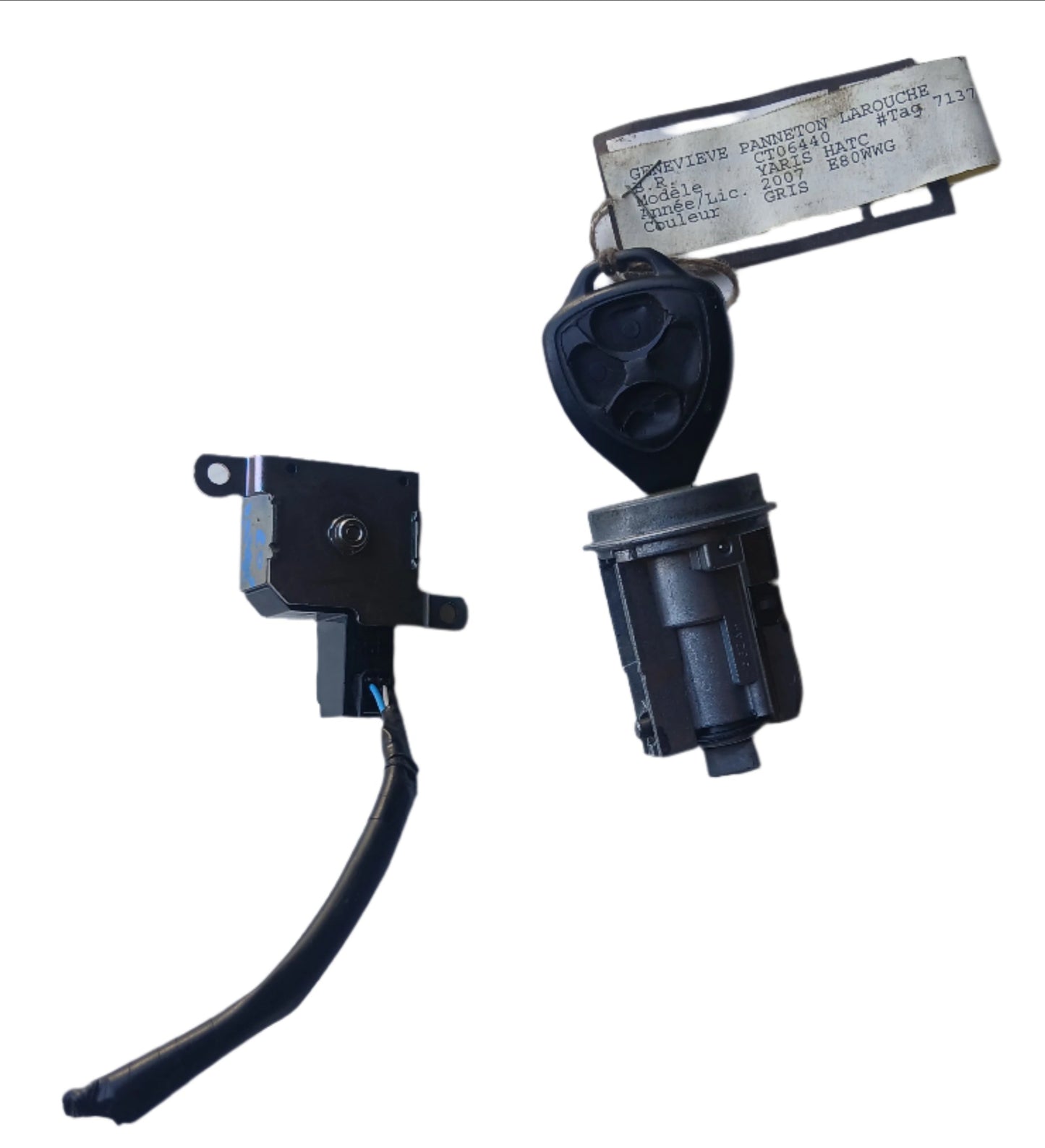 Cilindro Swichera Inmovilizador Toyota Yaris 2006 2010 Sport