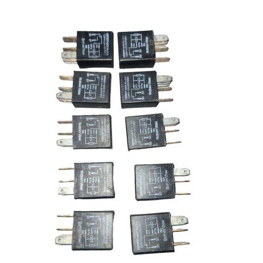 Rele Relay 5 Patas Negro Universal Ormo