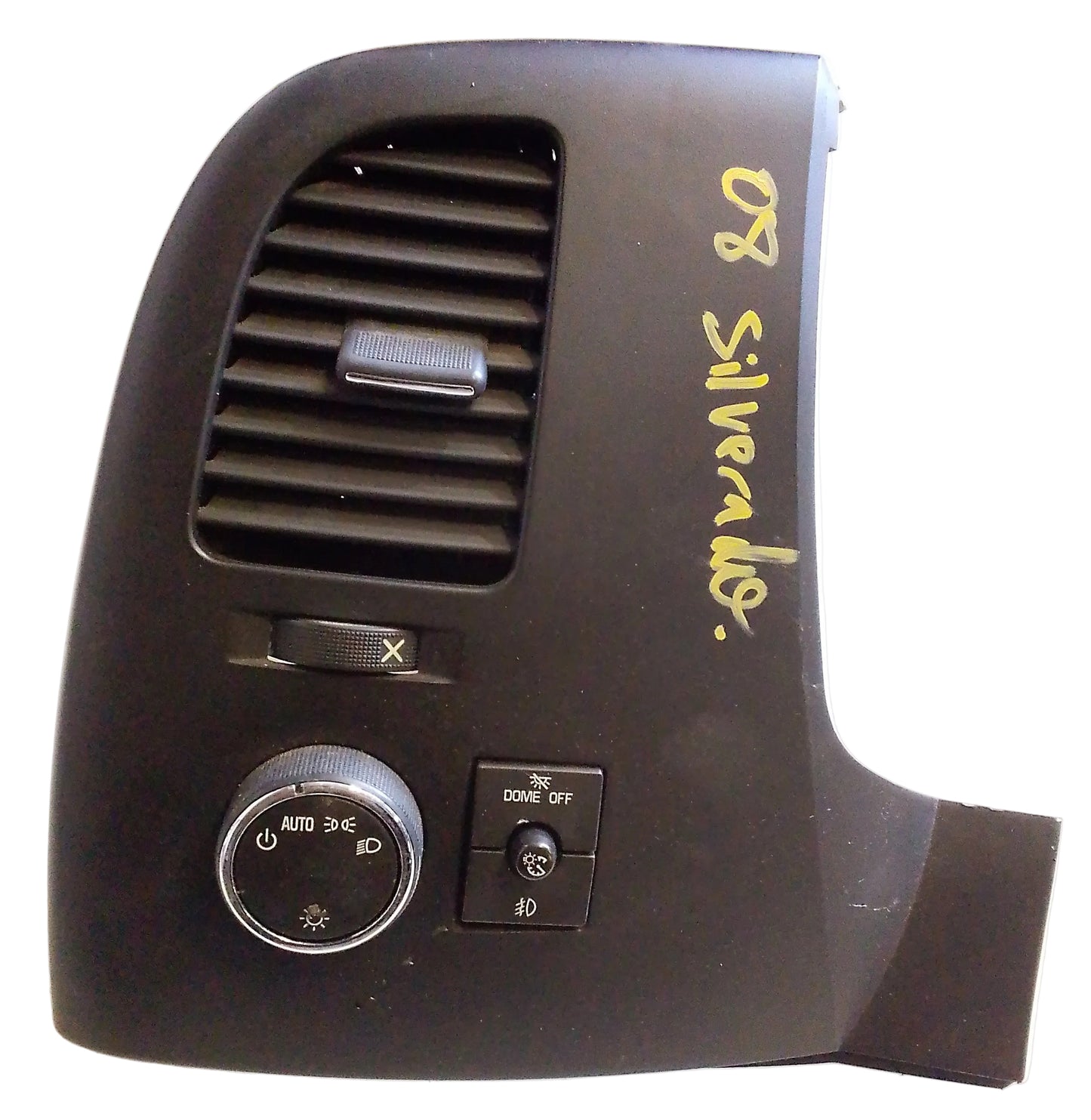 Mando Luz Antiniebla Rejilla Chevrolet Silverado 2007 2011