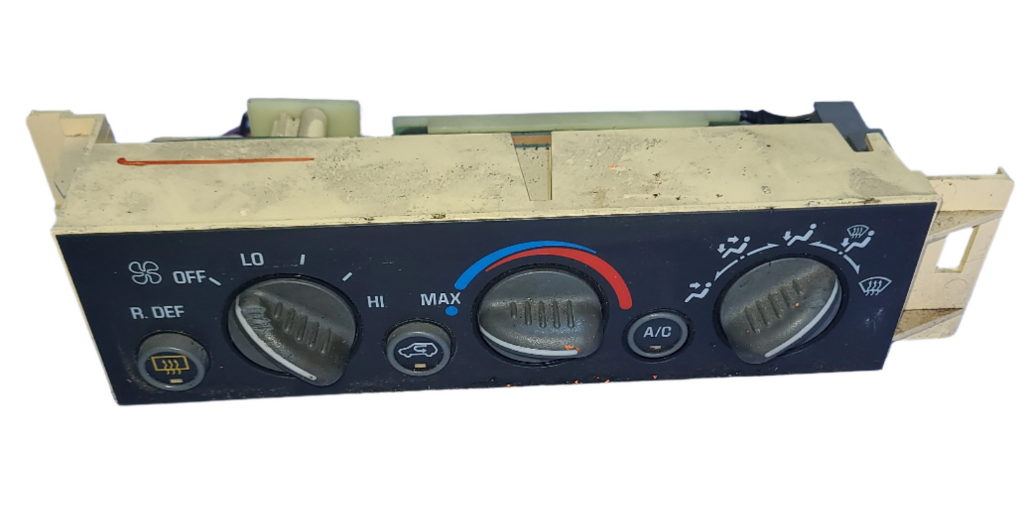 Mando Aire Acondicionado Chevrolet Grand Blazer K1500 Silverado 1996 2002