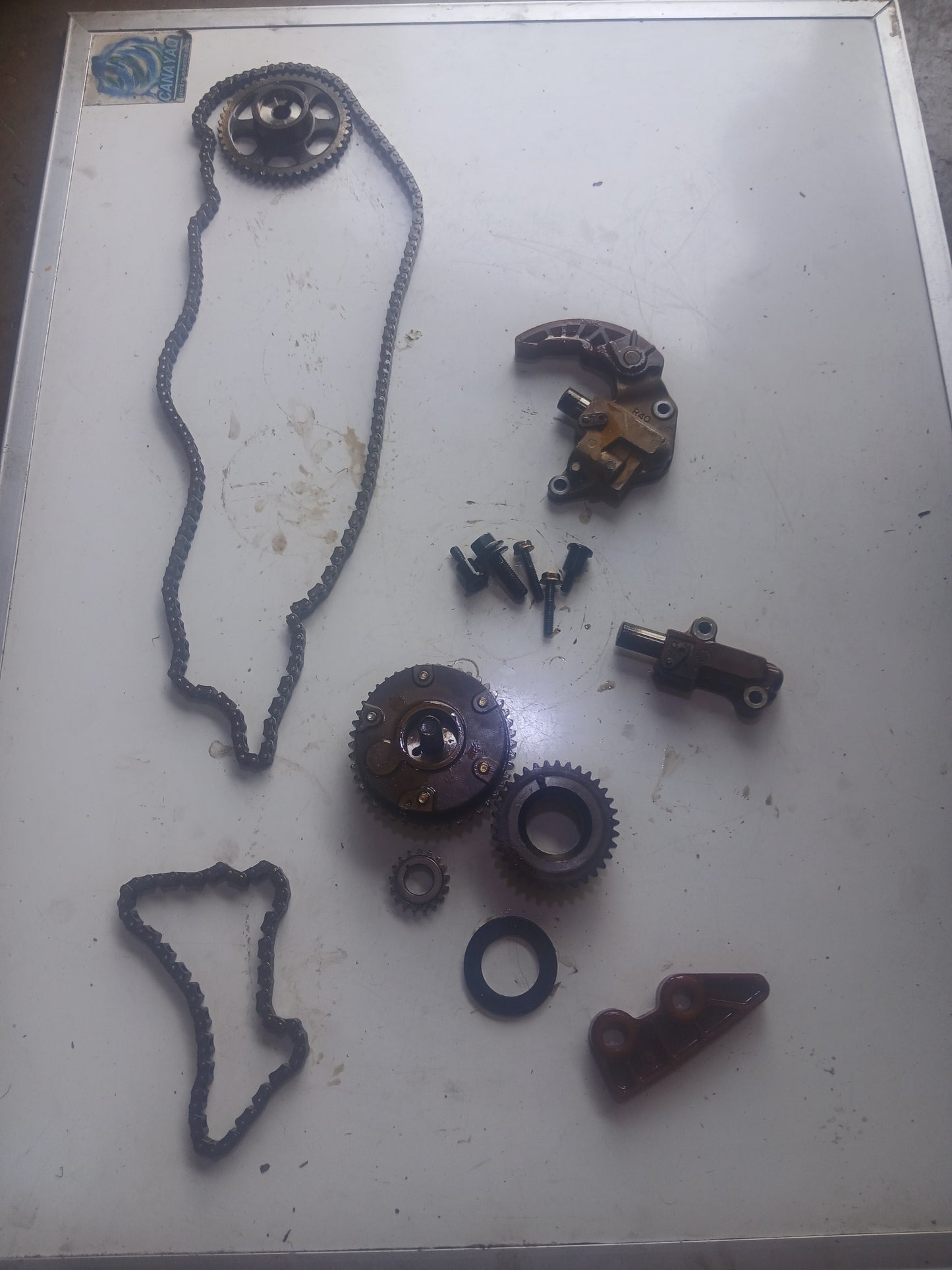 Kit Cadena De Tiempo sin Patines Honda Accord K24Z3