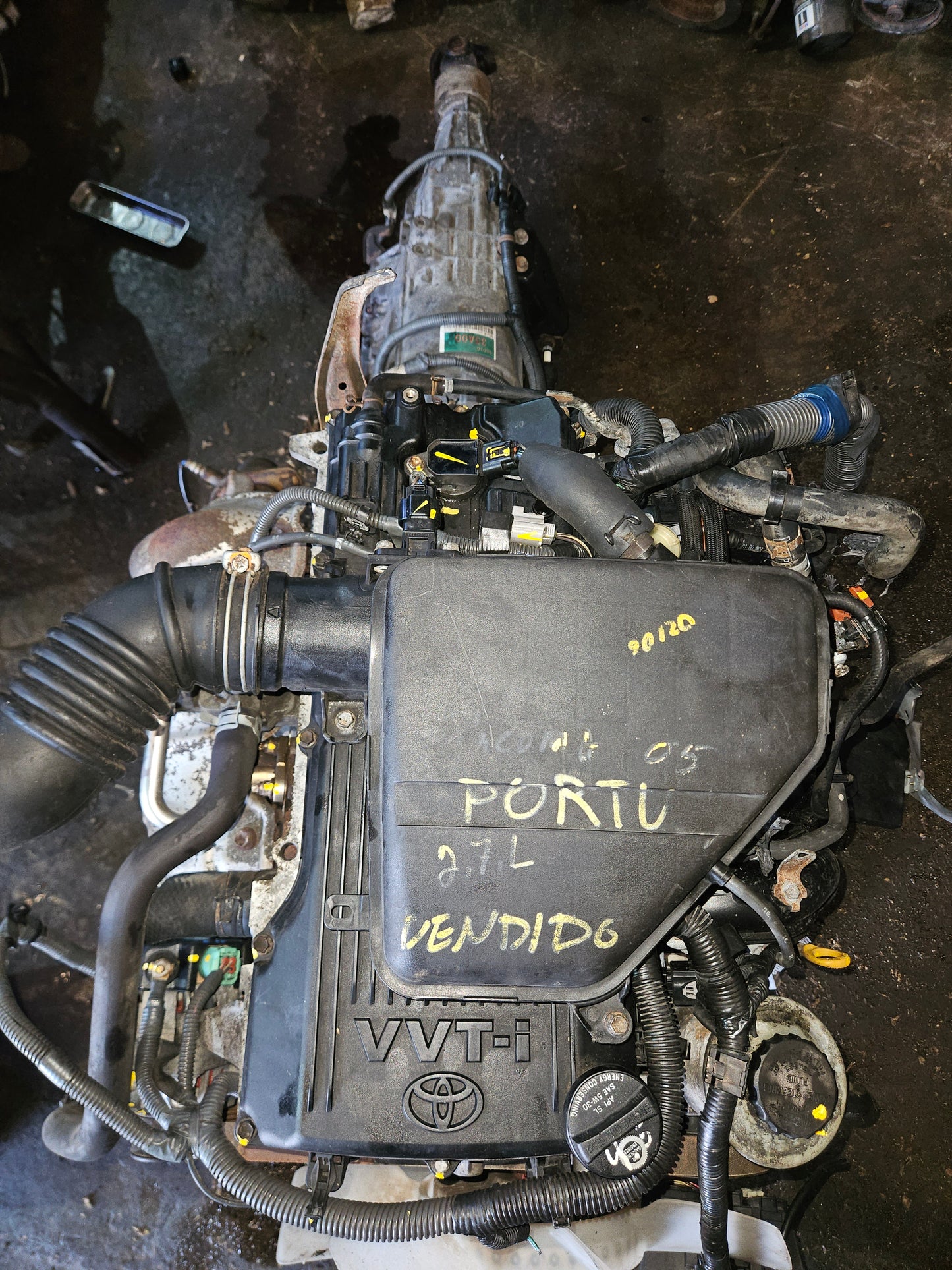 Motor y Caja 4x2 Toyota Tacoma Hilux 2.7