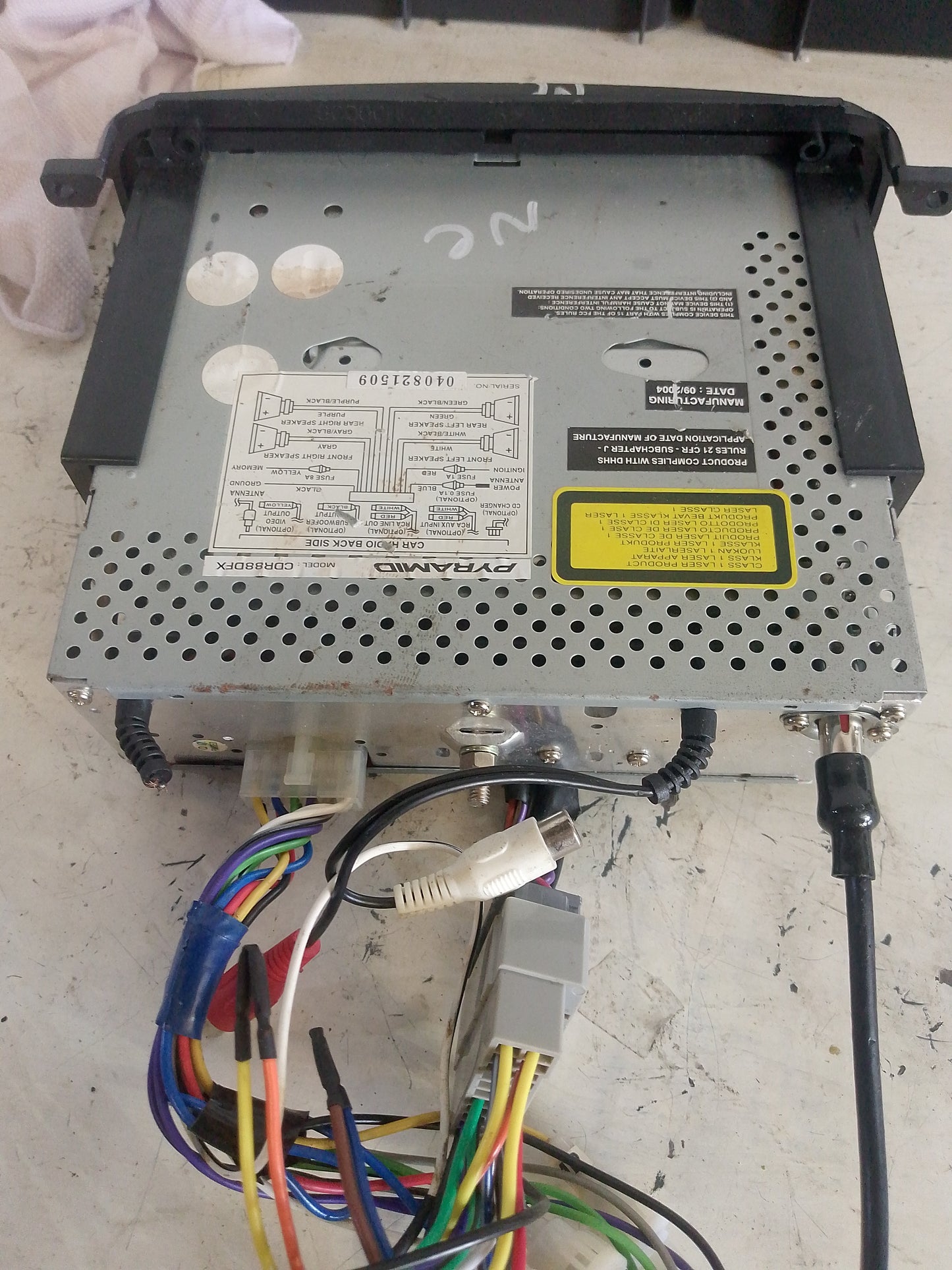 Radio Reproductor Dodge Neon 2002 2006 Original