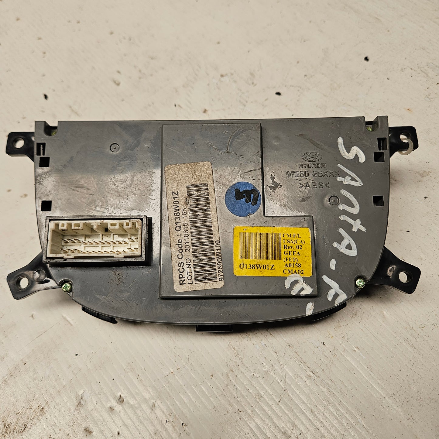 Mando Aire Acondicionado Hyundai Santa Fe 2006 2012