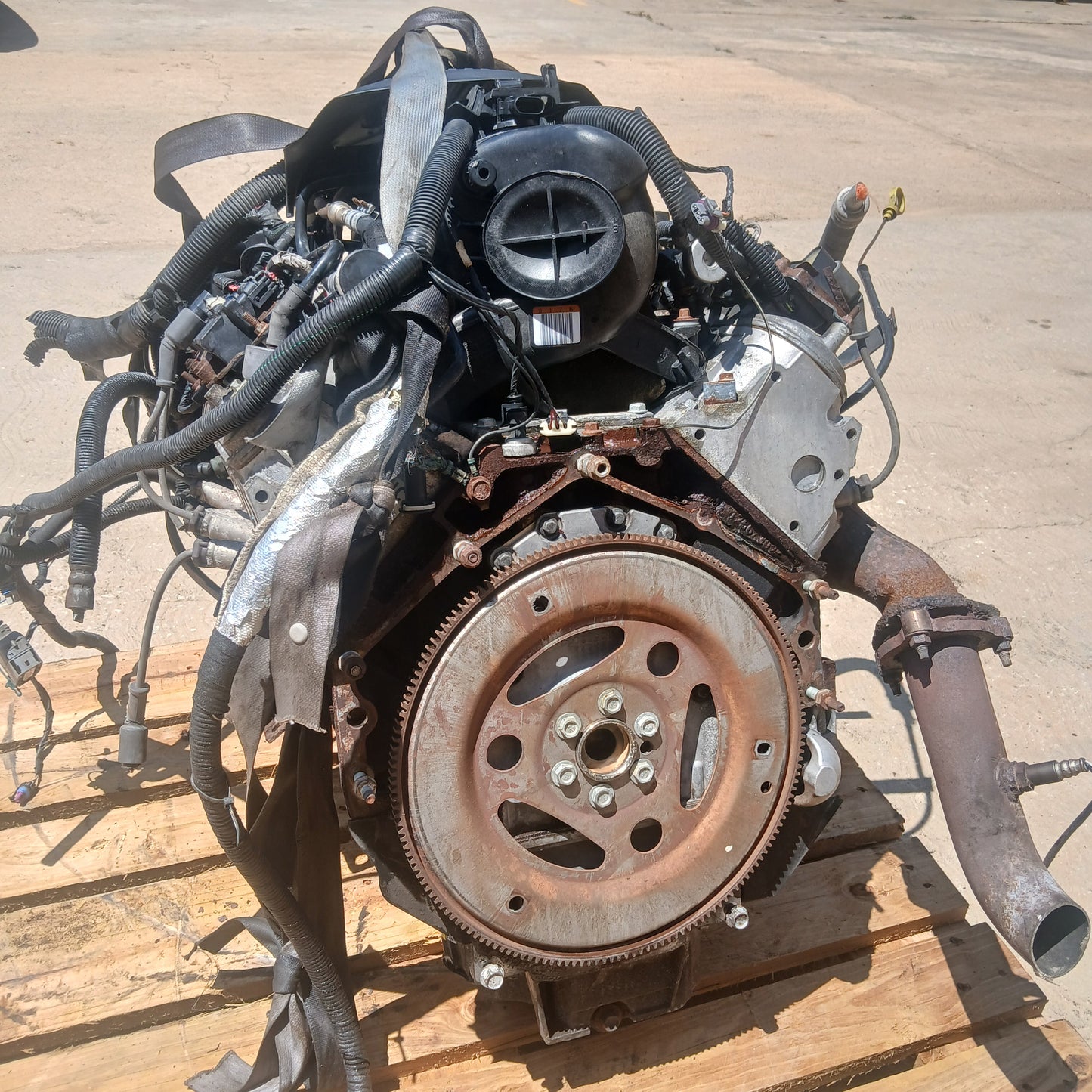 Motor Chevrolet Silverado 2002 5.3L Vortec Taquete Mecanico Cara e Diablo