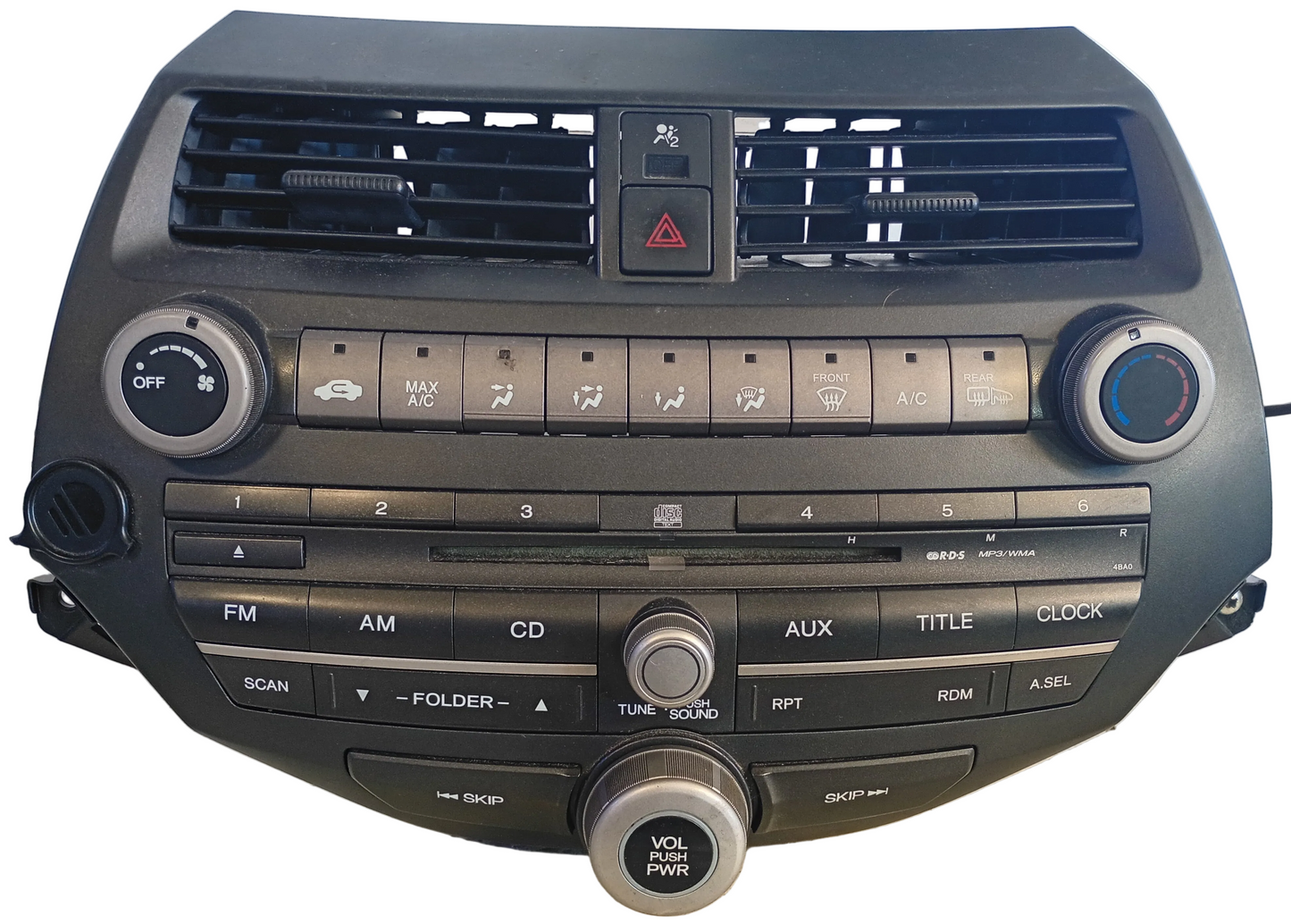 Mando Aire Acondicionado Radio Honda Accord 2008 2010