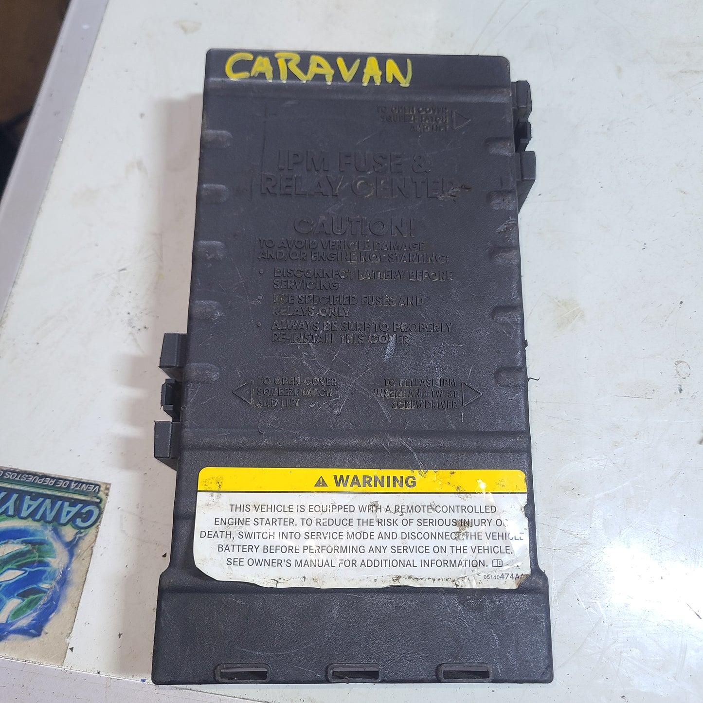 Tapa Fusilera Dodger Caravan 3.3