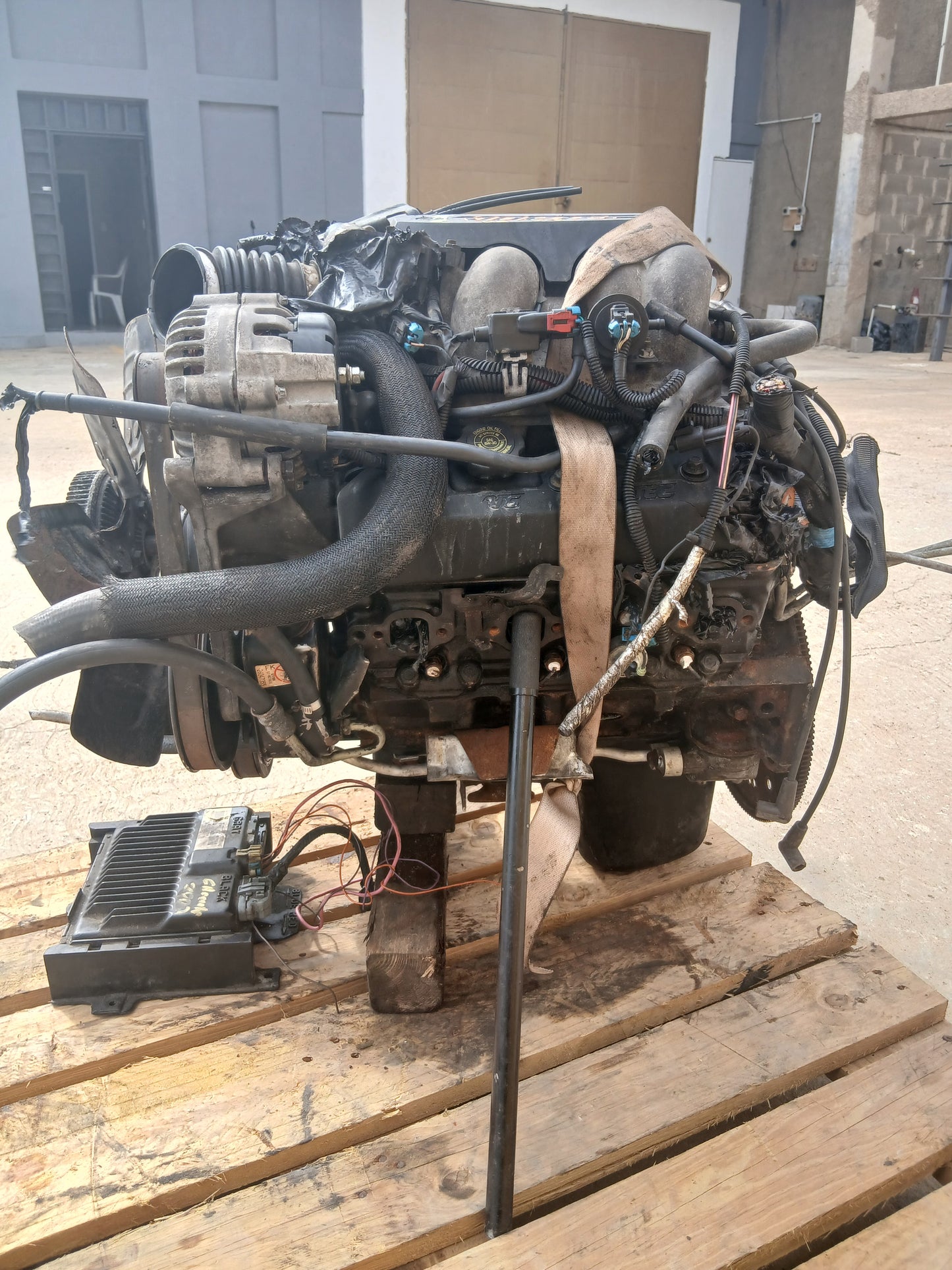Motor 2001-2002 4.3L Vortec V6 Chevrolet Silverado S10 Blazer 262