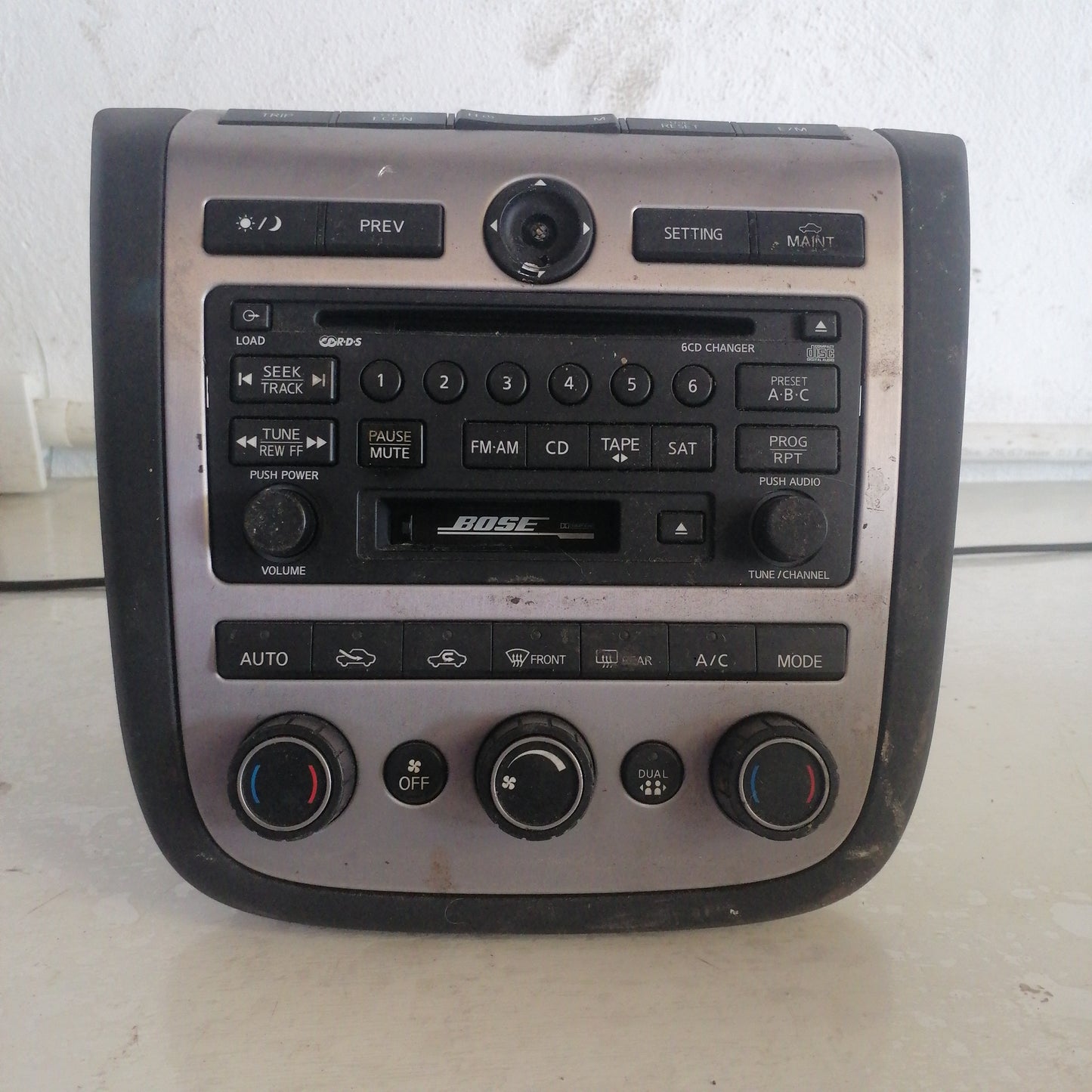 Consola Central Radio Mando Aire Nissan Murano 2002 2008