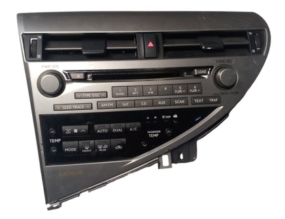 Radio Reproductor LEXUS RX450H 2009 2015