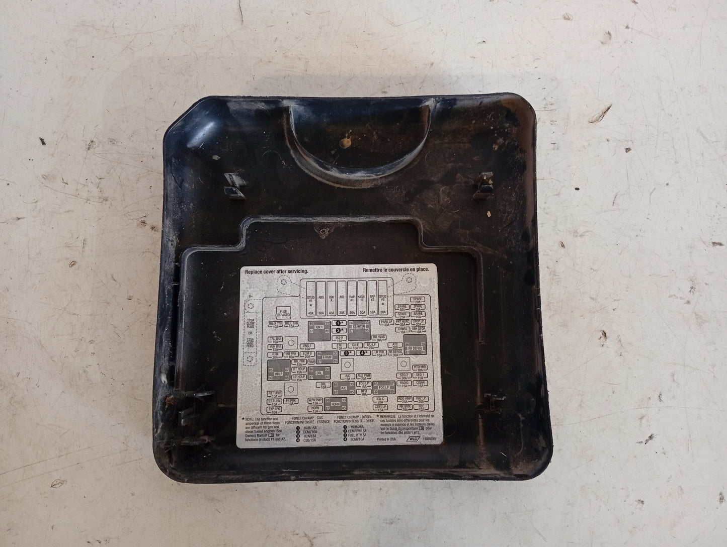 Tapa Fusilera Interna Chevrolet Silverado 1999 2006