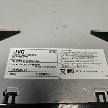 Radio Reproductor JVC KW-R920BTS