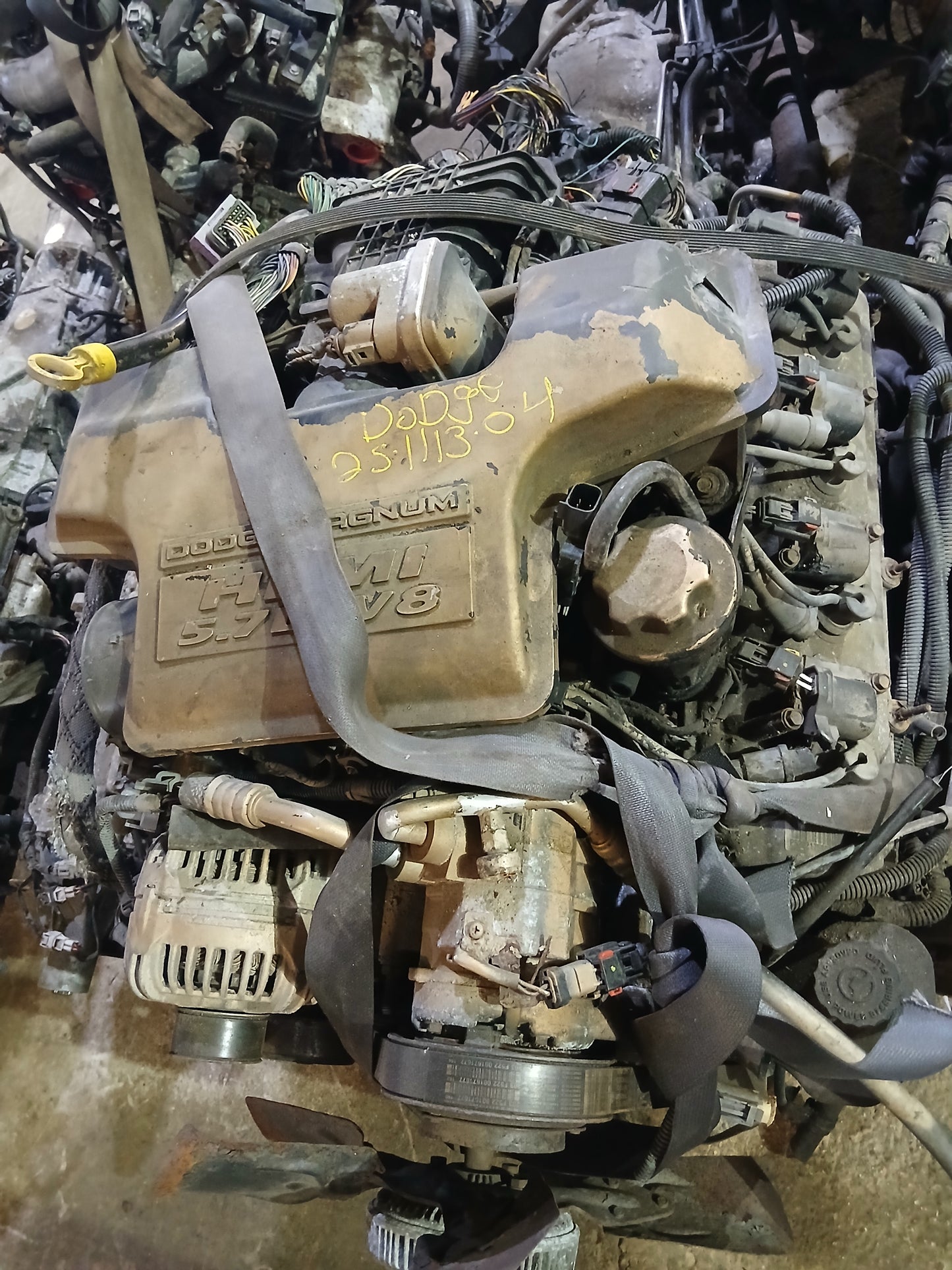 Motor Dodge Durango HEMI 5.7L V8 16 Bujias 2004 2005