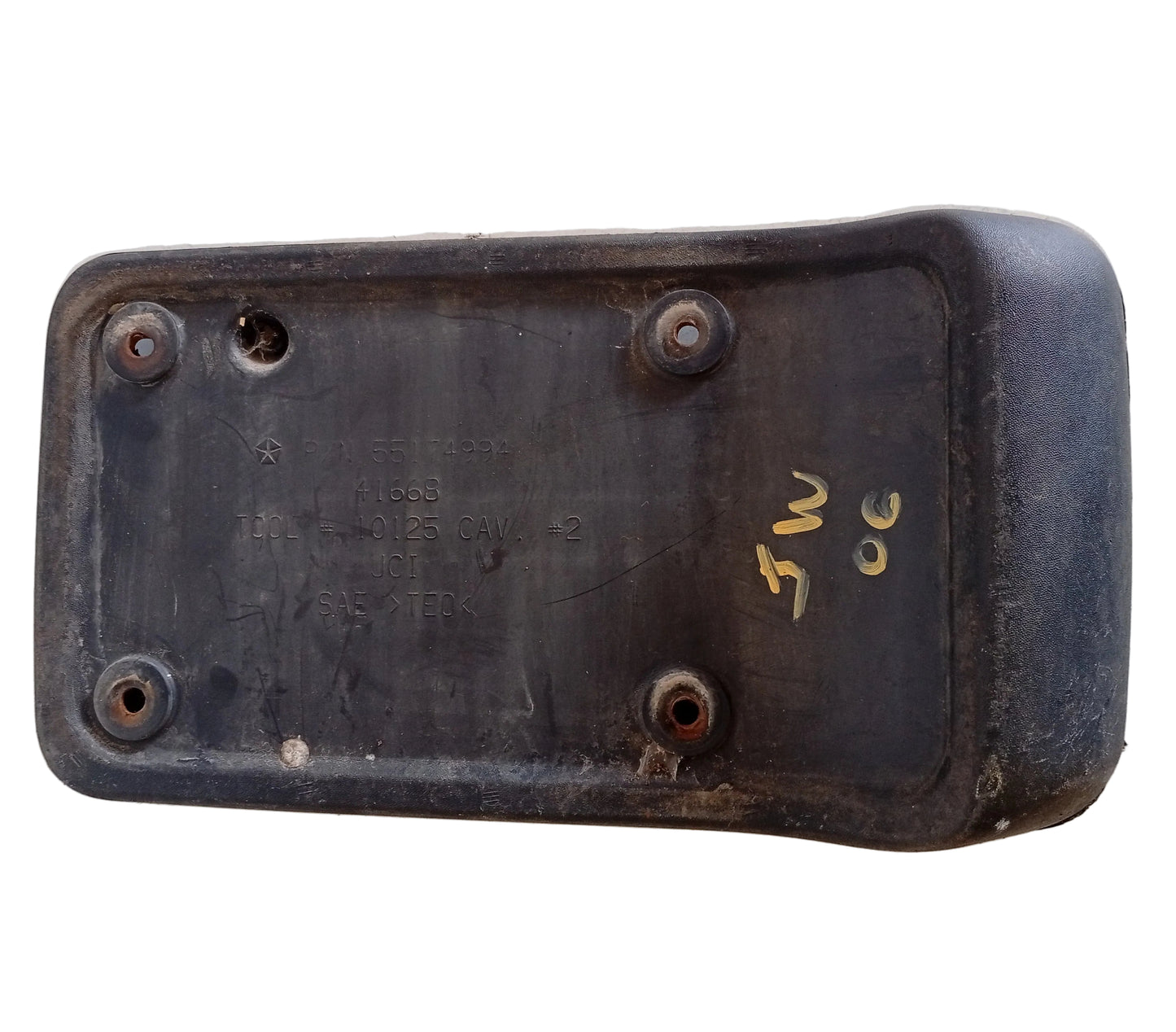 Soporte Placa Jeep Wrangler 1997 2004 TJ