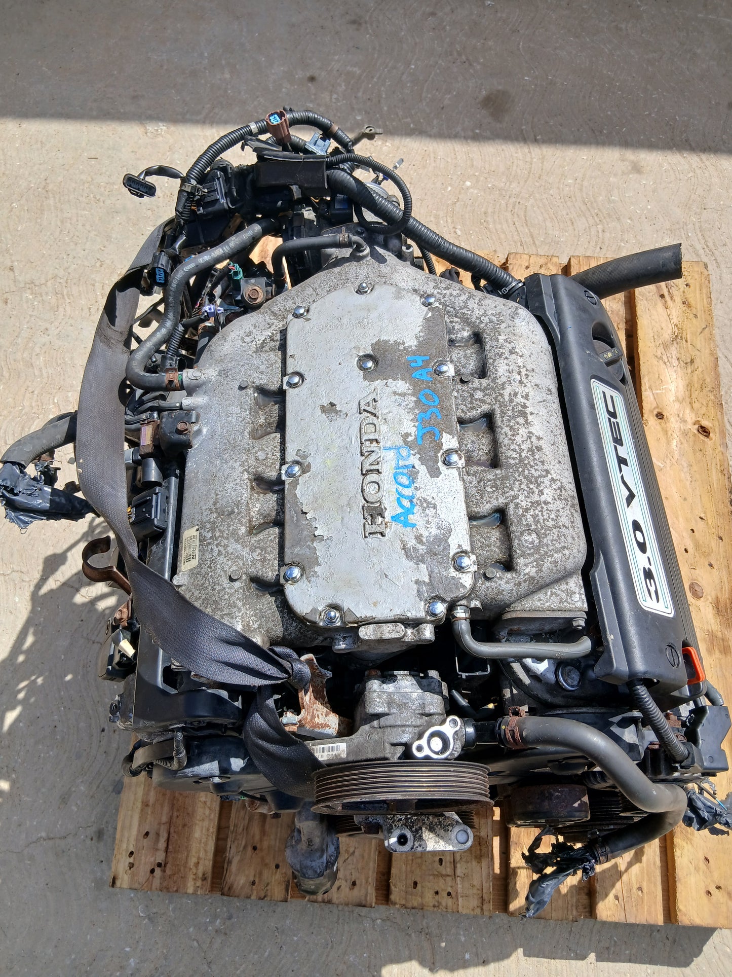 Motor Honda Accord 3.0L VTEC J30A4 J30A6 2003 2007