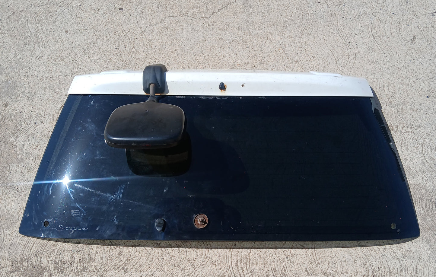 Vidrio Trasero con Retrovisor Honda CRV 1999 2001