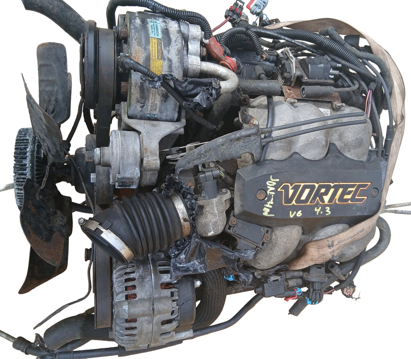 Motor 2001-2002 4.3L Vortec V6 Chevrolet Silverado S10 Blazer 262