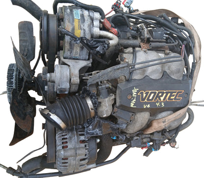 Motor 2001-2002 4.3L Vortec V6 Chevrolet Silverado S10 Blazer 262