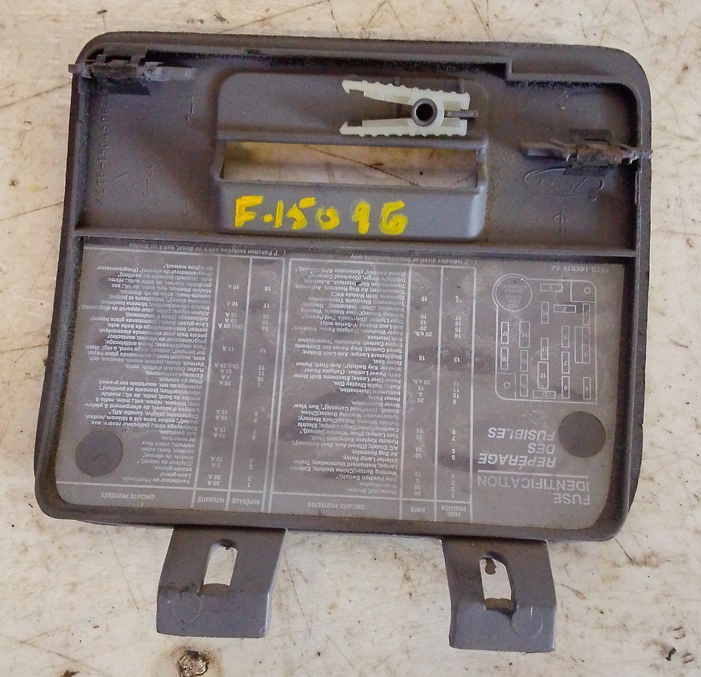 Guantera Tapa Fusilera Ford F150 1994 1996