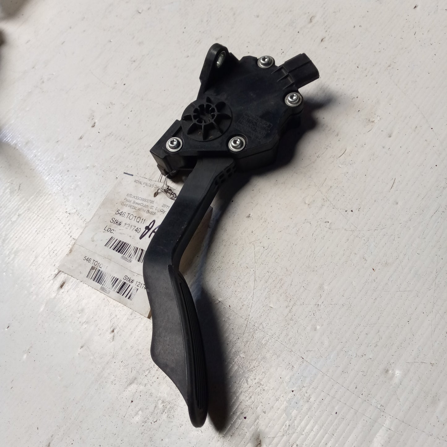 Sensor Pedal Aceleración Toyota Siena 2011