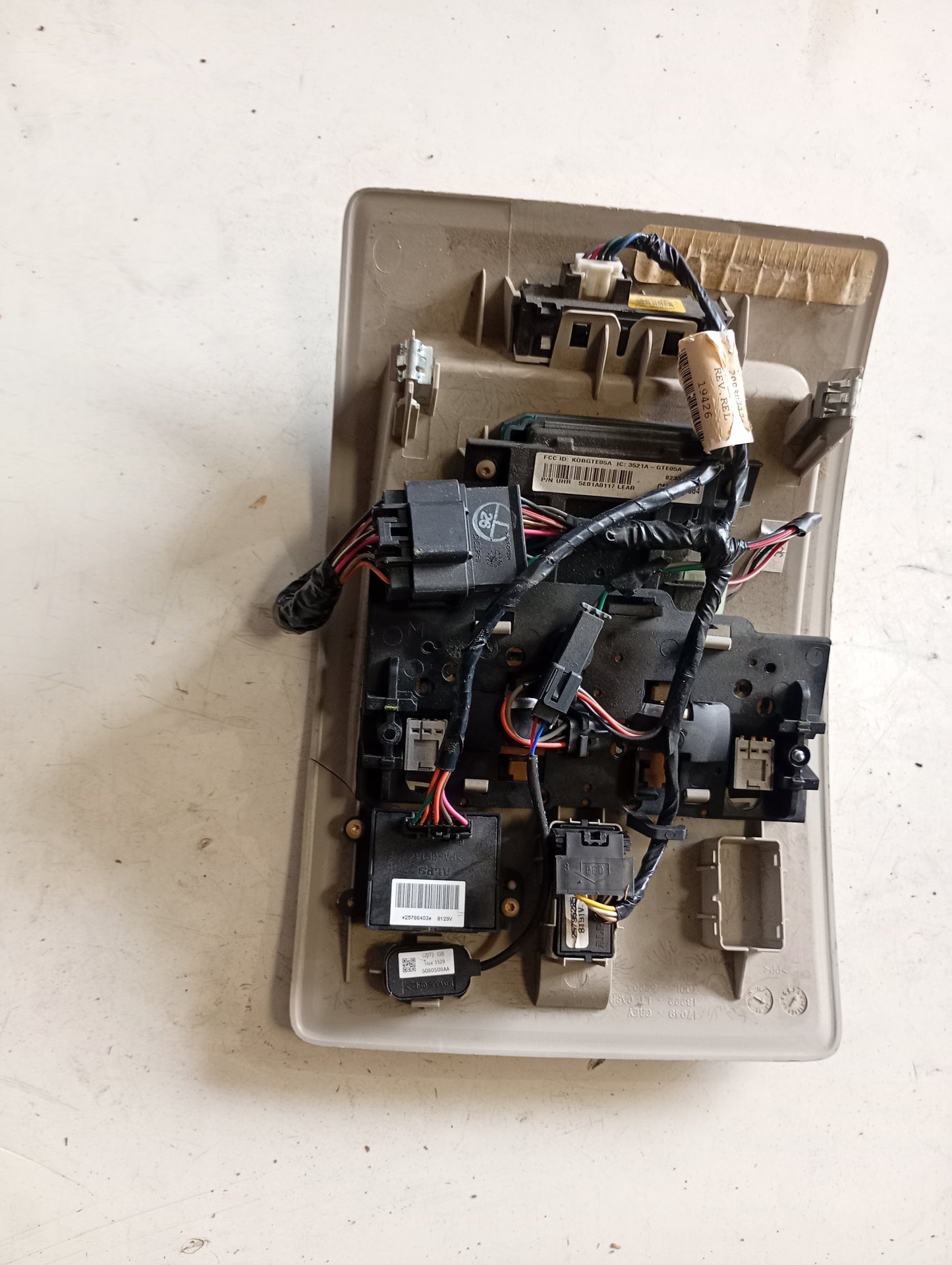 Lampara Luz Techo quema coco Chevrolet Silverado 2009