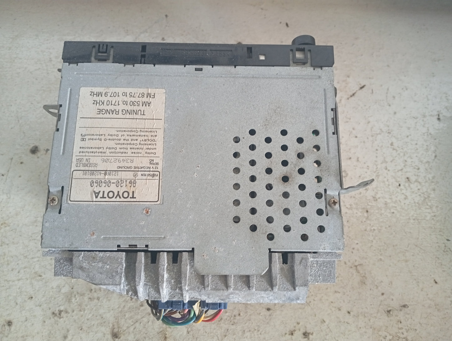 Radio Toyota Camry 1996