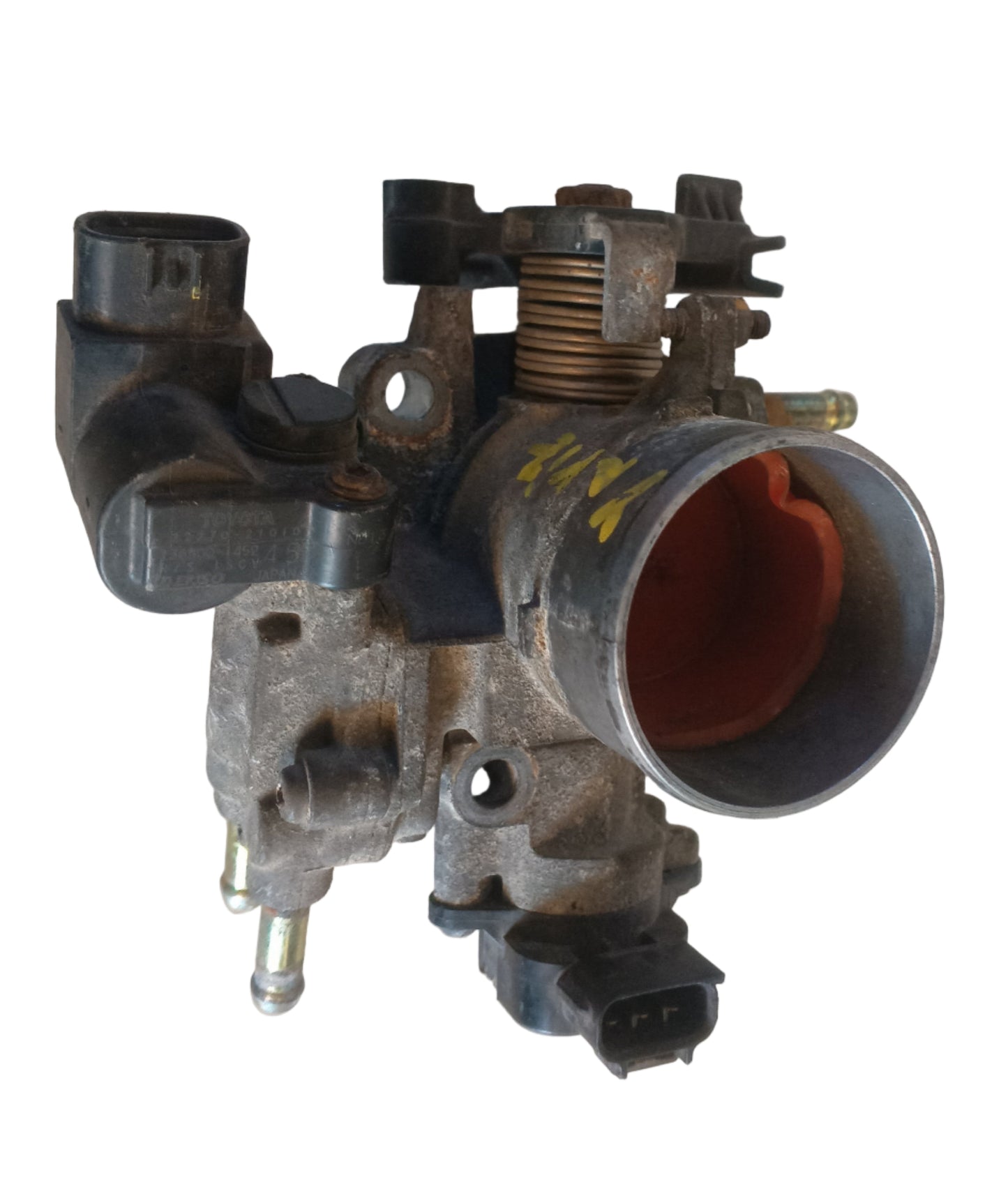 Cuerpo Aceleracion Guaya Toyota Yaris 2001 2005 (Completo)