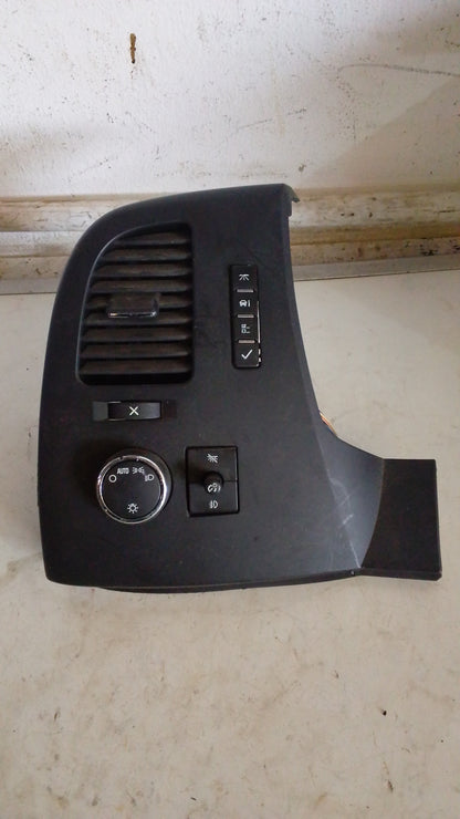 Mando Luz Antiniebla Rejilla Chevrolet Silverado 2007 2011 Controles