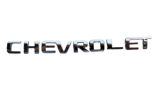 Emblema Letra Chevrolet