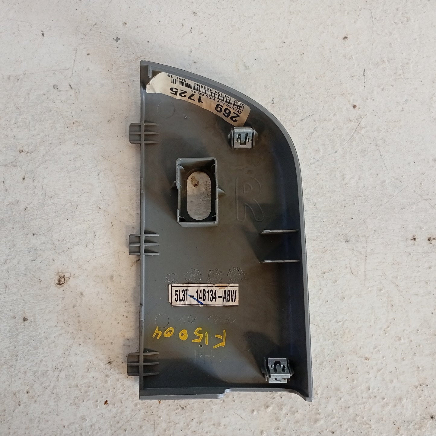 Embellecedor Mando Vidrio Delantero Ford F150 Doble Cabina 2004-2008