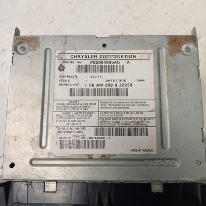 Radio Jeep Grand Cherokee Chrysler 2011 2016