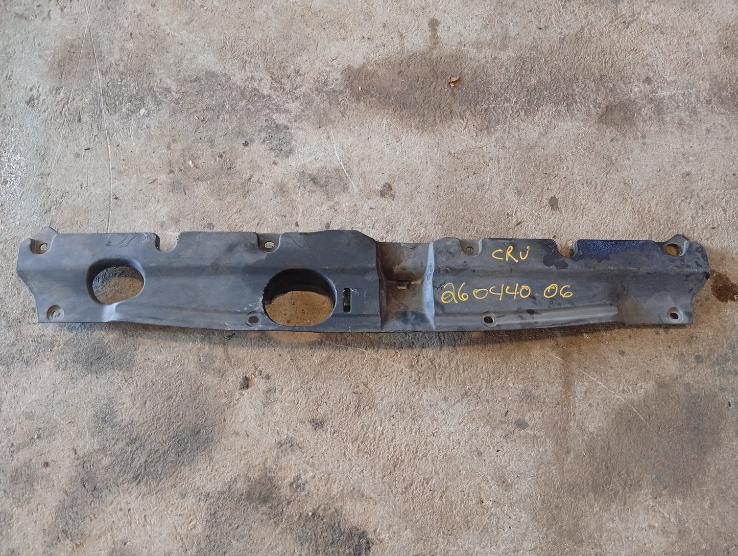 Tapa Deflector Cobertor Radiador Honda CRV 2007 2009