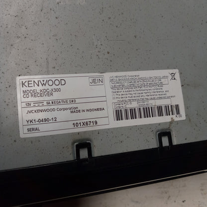 Radio Reproductor KENWOOD KDC-X300 Original