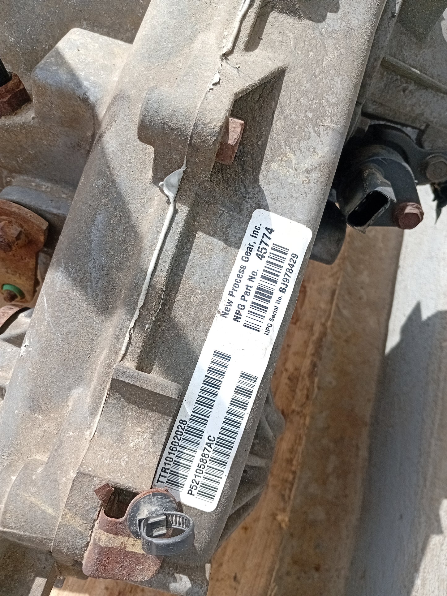 Caja Sincronica Jeep Grand Cherokee 4.0L