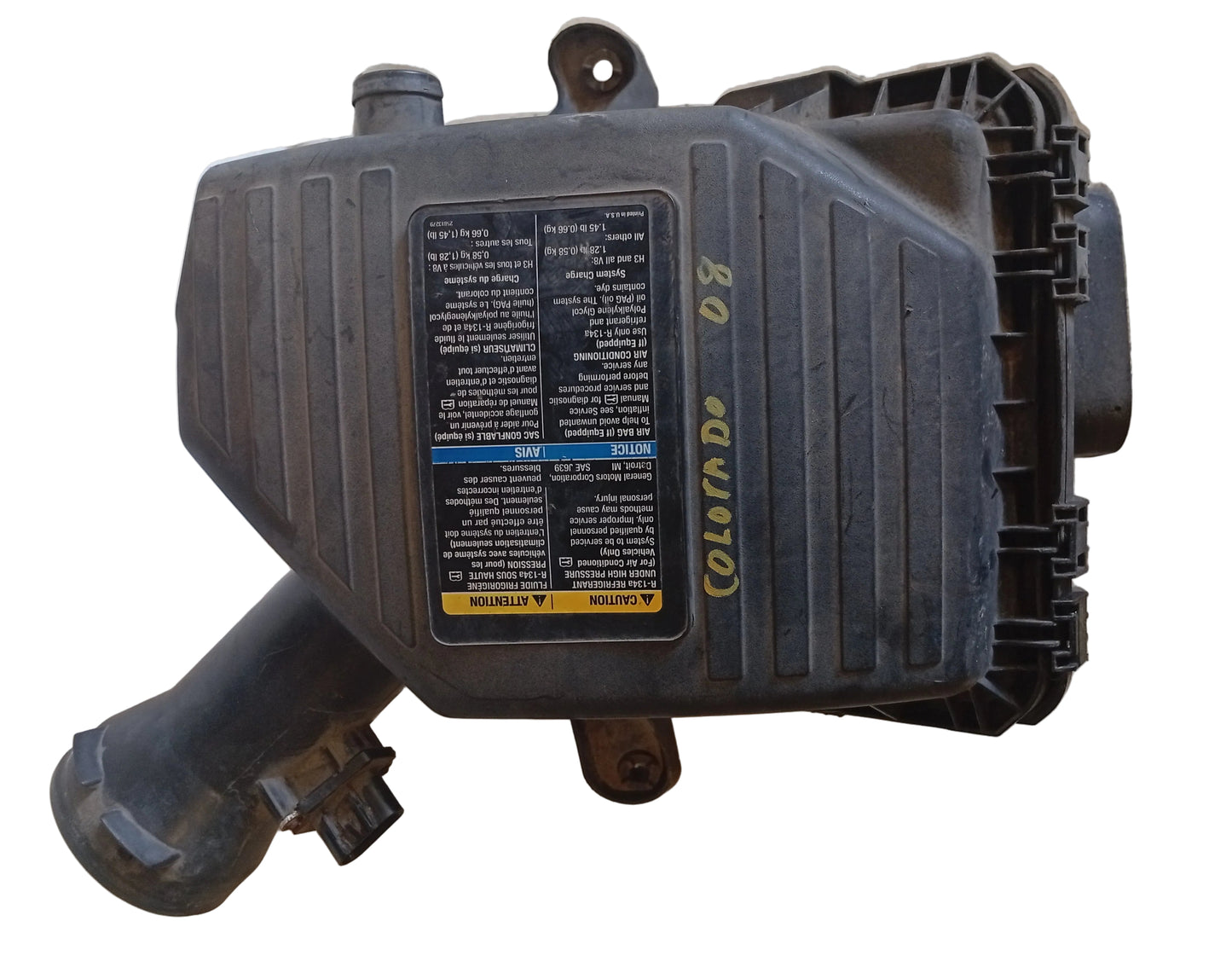 Caja Carcasa Filtro Purificación Aire Chevrolet Colorado 2008